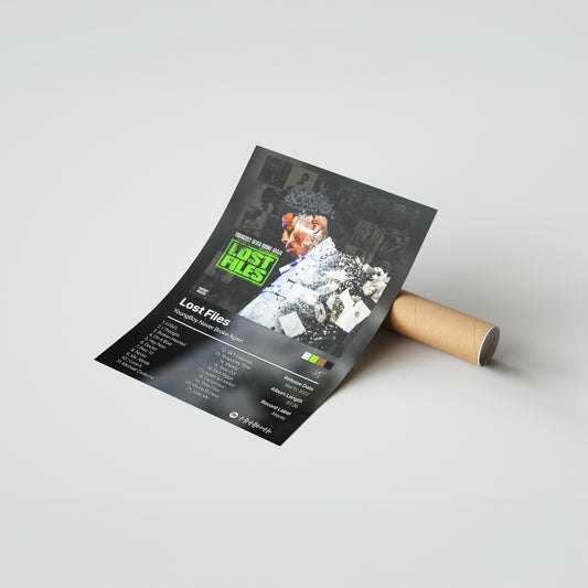 YoungBoy Never Broke Again Lost Files Album Poster