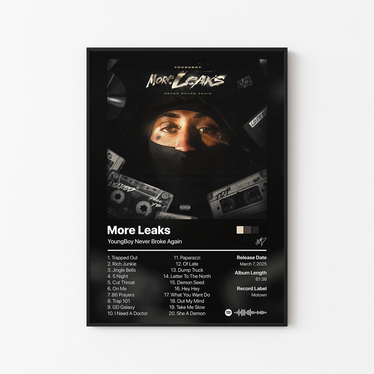 YoungBoy Never Broke Again More Leaks Album Poster