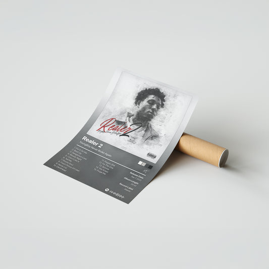 YoungBoy Never Broke Again Realer 2 Album Poster