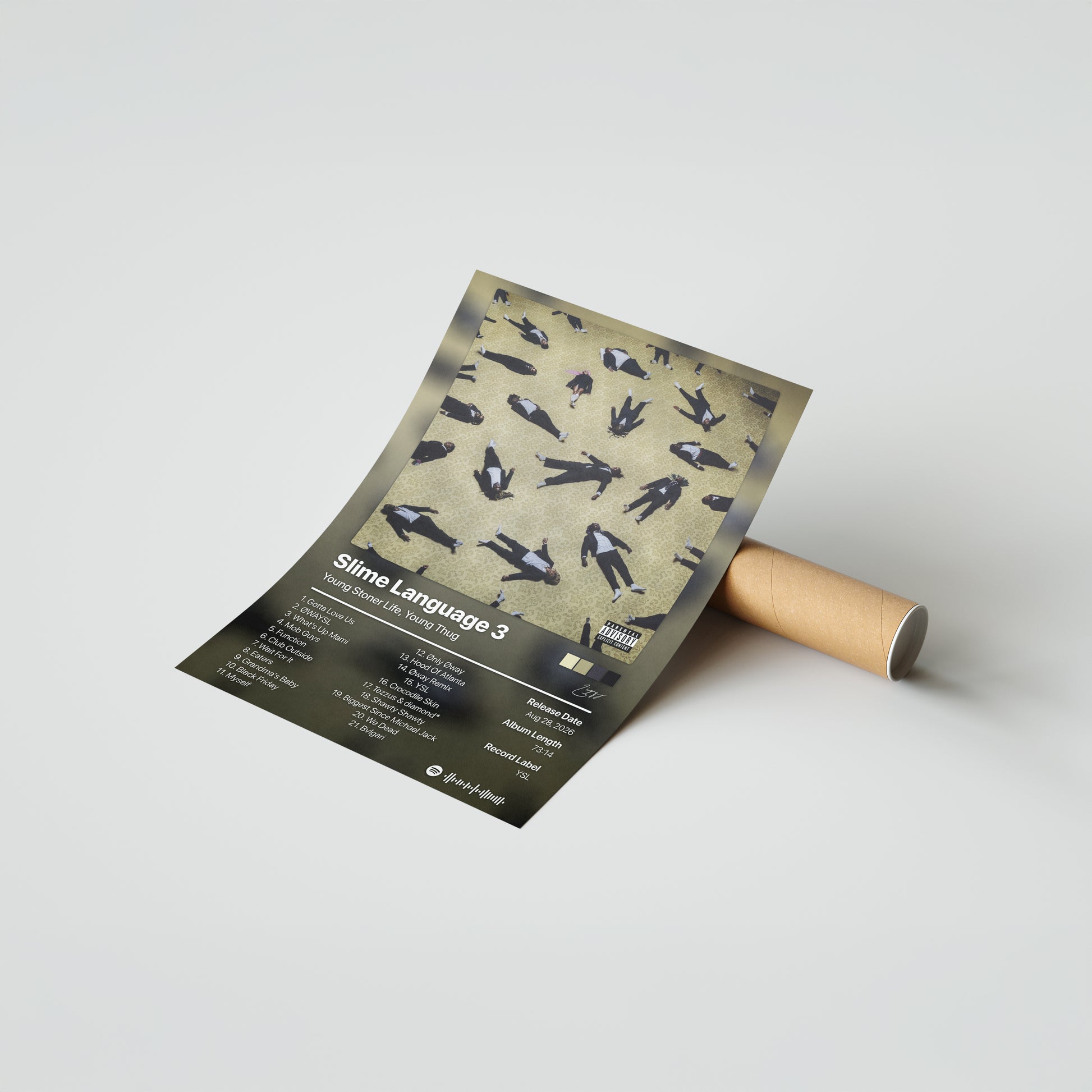 Young Thug Slime Language 3: Side A Album Poster