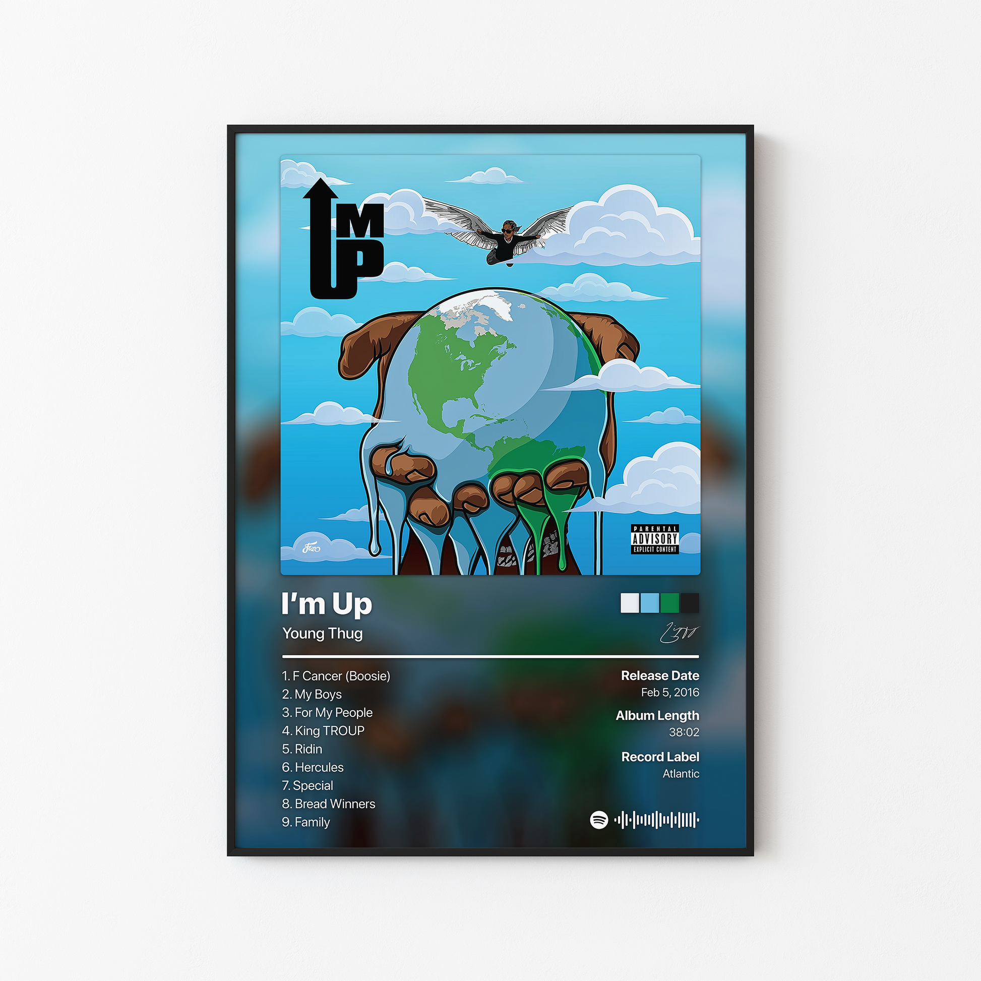 Young Thug I'm Up Album Poster