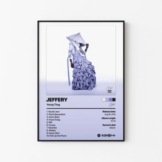 Young Thug JEFFERY Album Poster