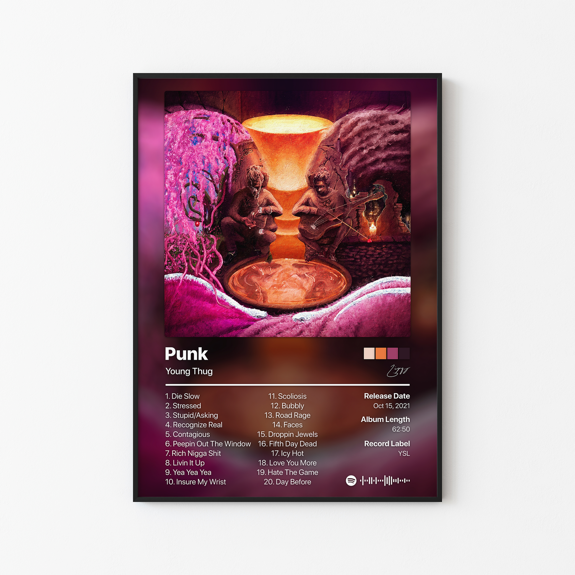 Young Thug Punk Album Poster