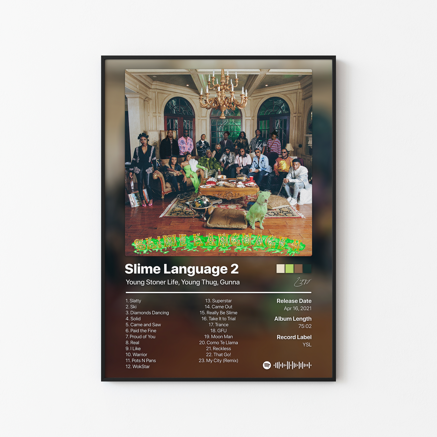Young Thug Slime Language 2 Album Poster