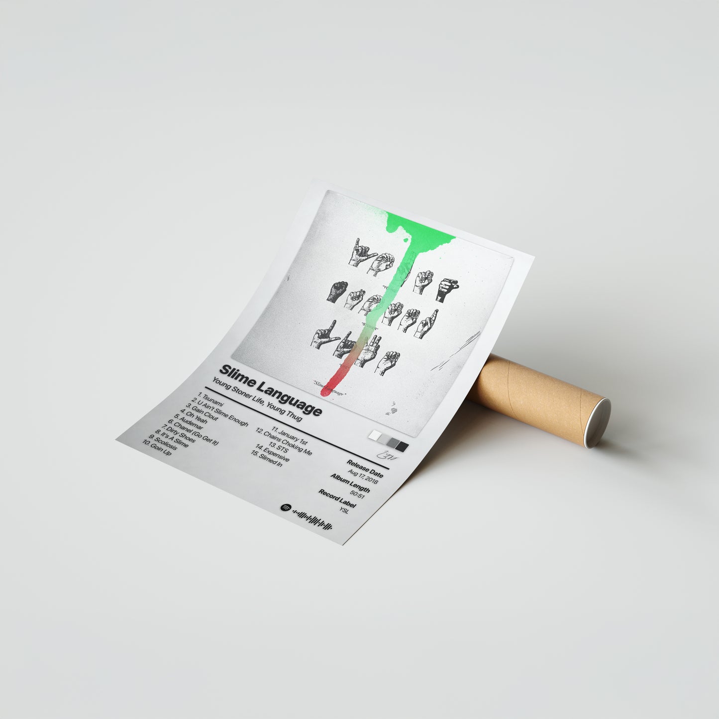 Young Thug Slime Language Album Poster