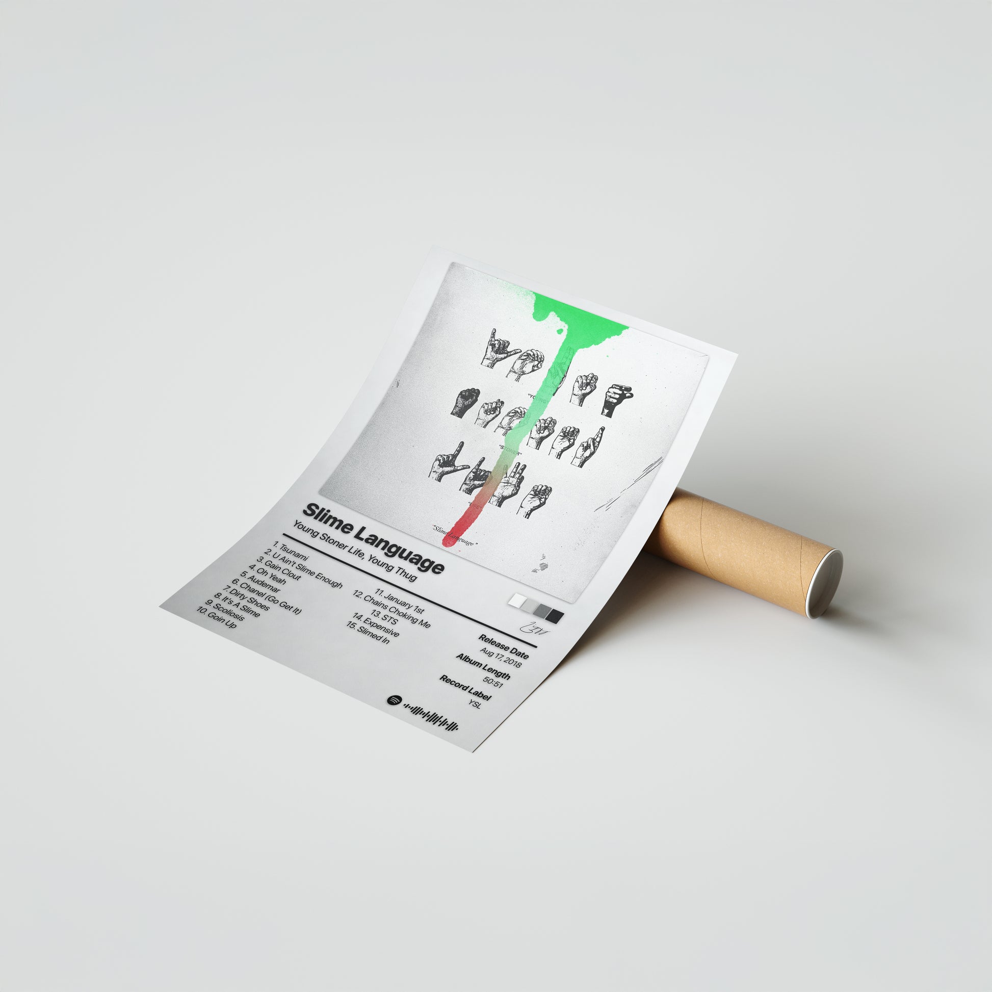 Young Thug Slime Language Album Poster