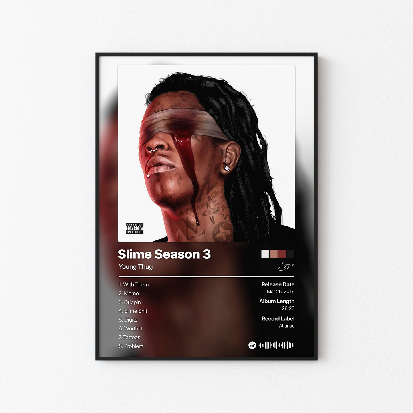 Young Thug Slime Season 3 Album Poster