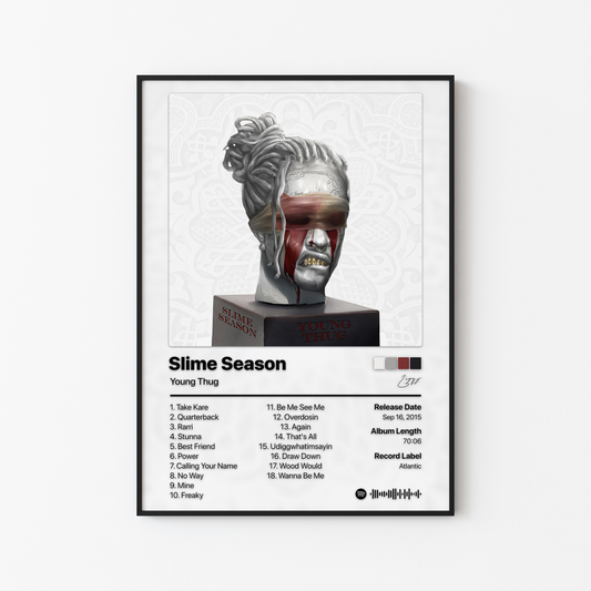 Young Thug Slime Season Album Poster