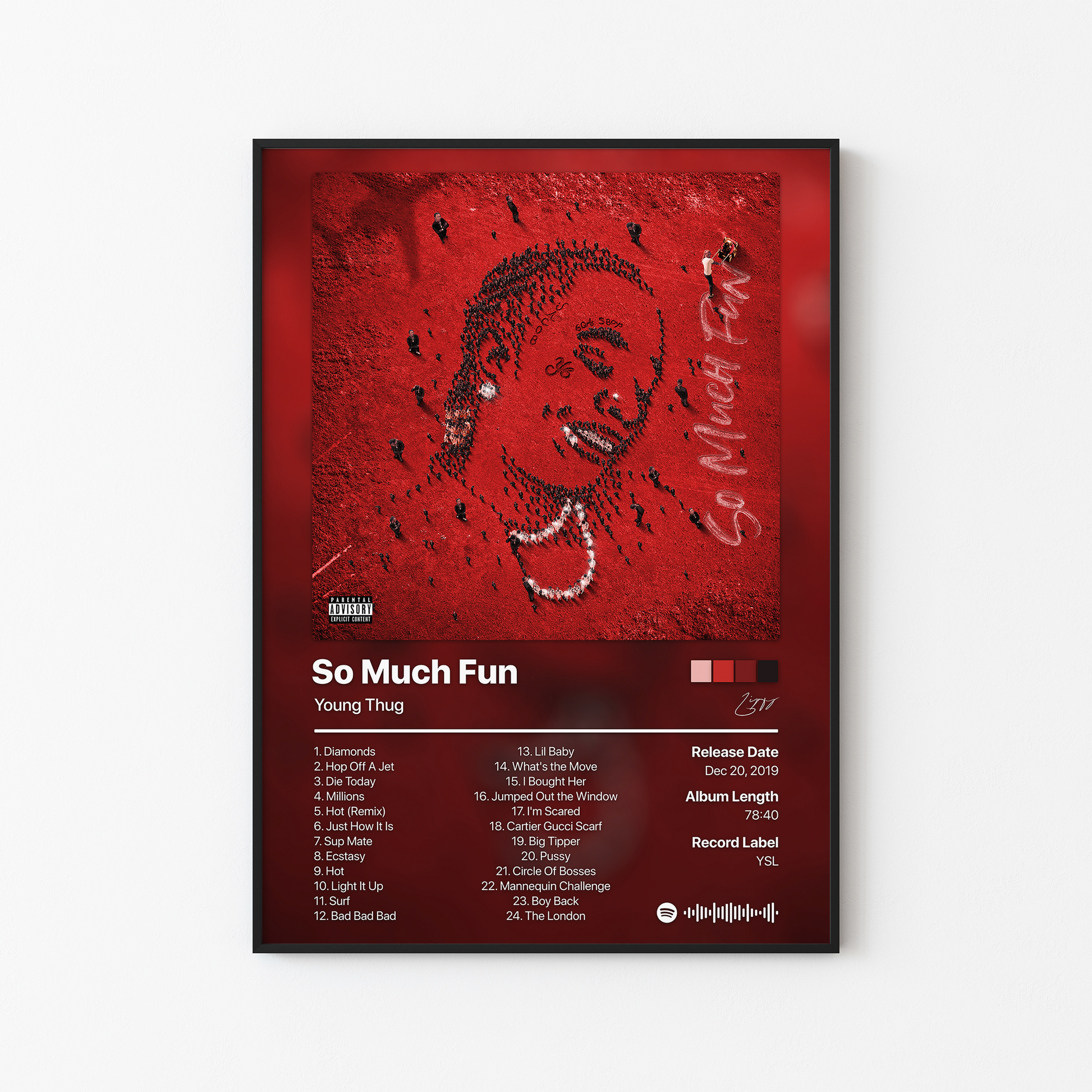 Young Thug So Much Fun (Deluxe) Album Poster