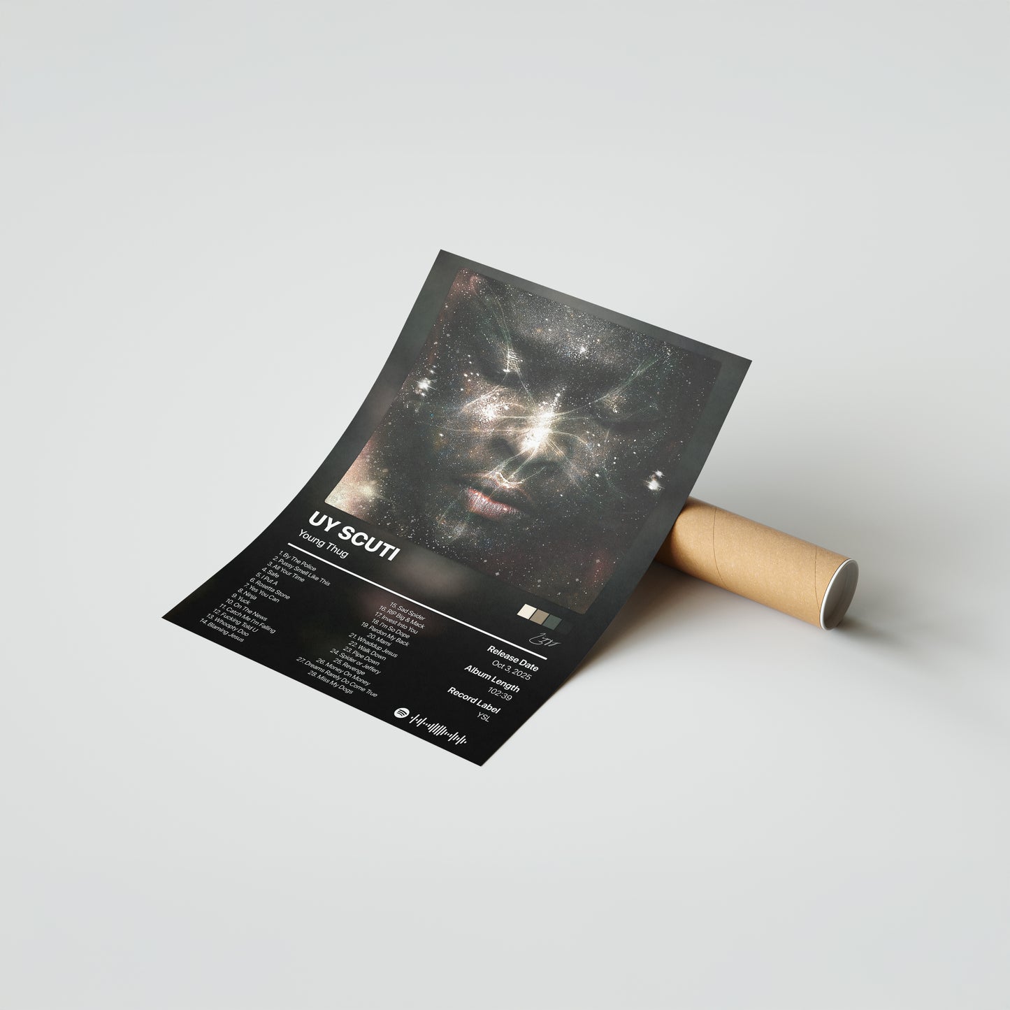 Young Thug UY SCUTI (Supernova Edition) Album Poster