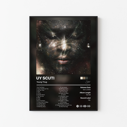 Young Thug UY SCUTI (Supernova Edition) Album Poster