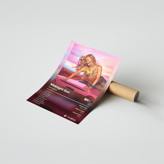 Zara Larsson Midnight Sun: Girls Trip Album Poster