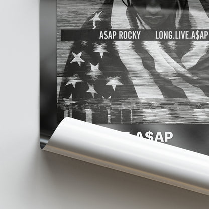 A$AP Rocky LONG.LIVE.A$AP Album Poster