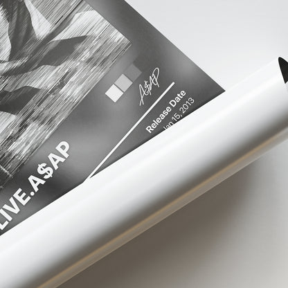 A$AP Rocky LONG.LIVE.A$AP Album Poster