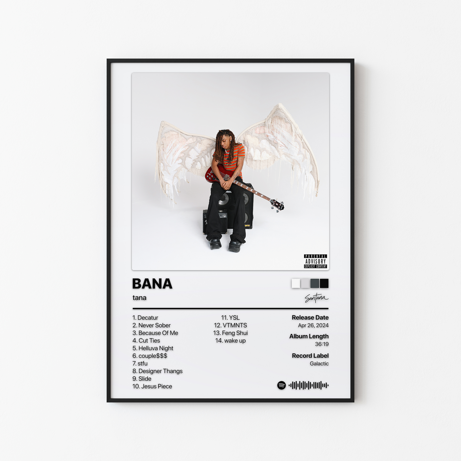 babysantana BANA Album Poster