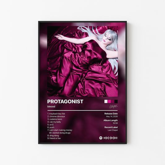 bleood PROTAGONIST Album Poster