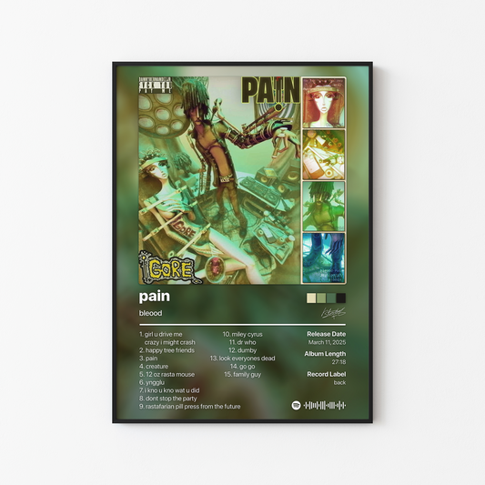 BLEOOD Album Posters bleood-album-posters