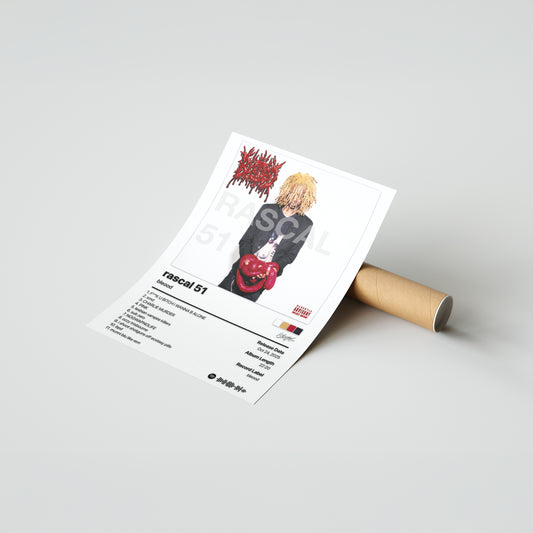 bleood rascal 51 Album Poster