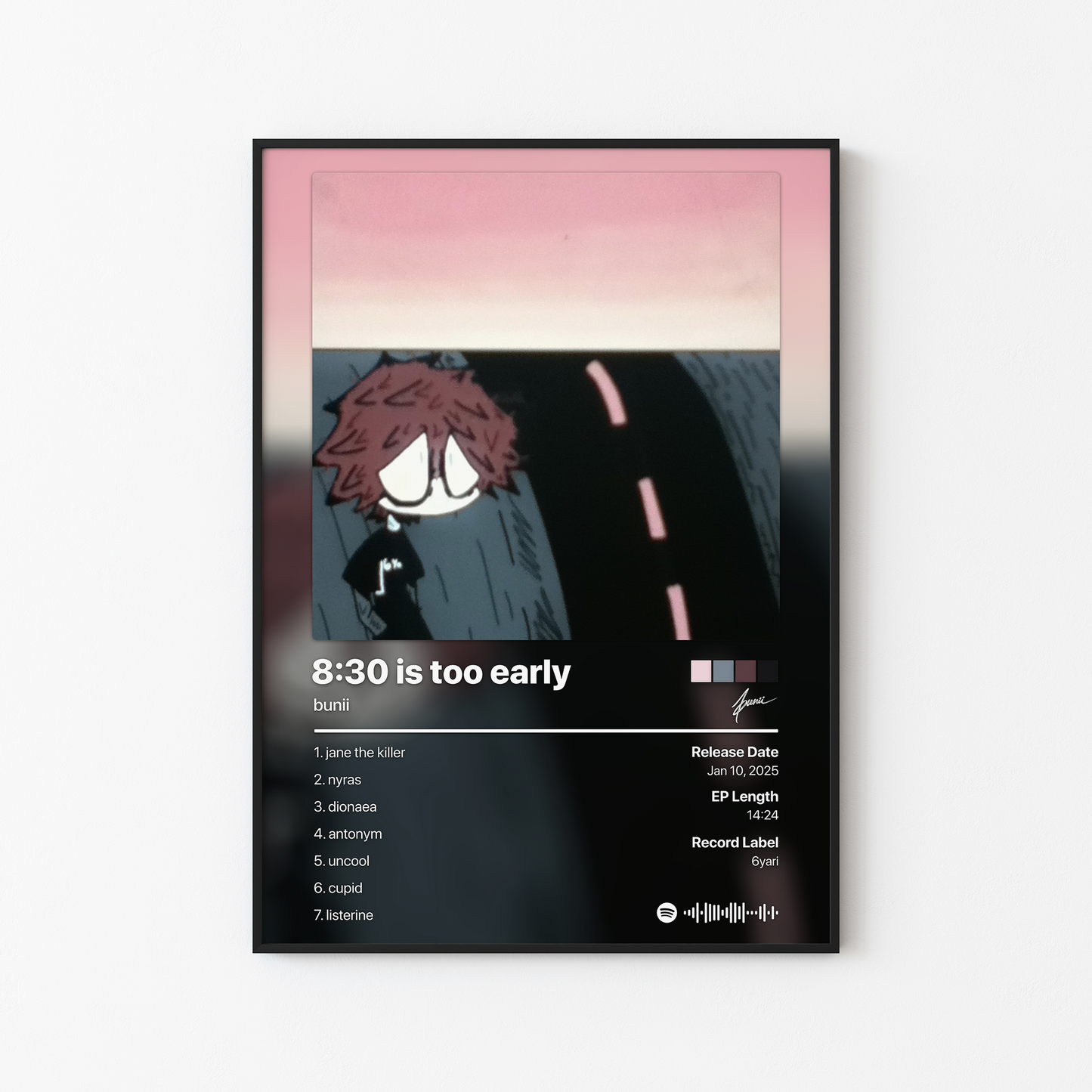 bunii 8:30 is too early Album Poster