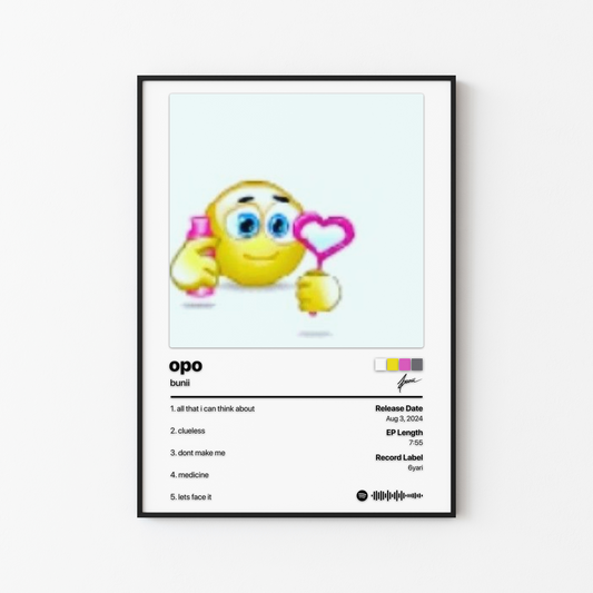 bunii opo Album Poster