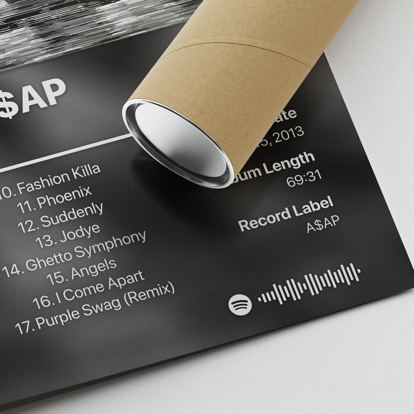 A$AP Rocky LONG.LIVE.A$AP Album Poster