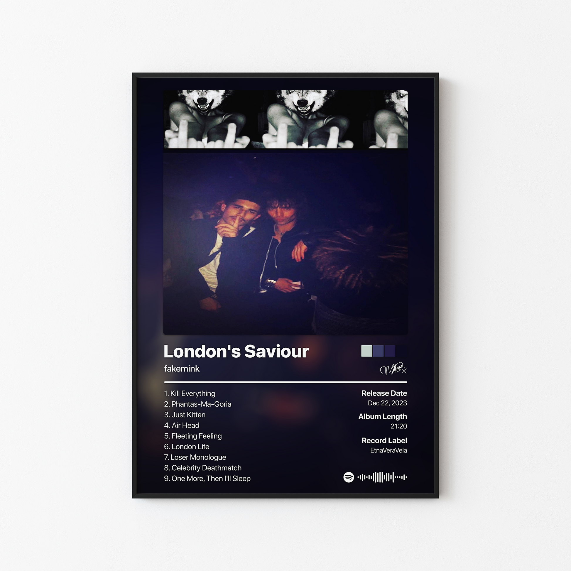 fakemink London's Saviour Album Poster