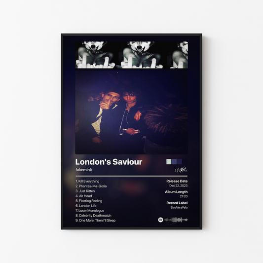 fakemink London's Saviour Album Poster