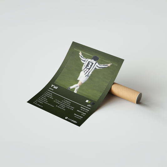 glaive Y'all Album Poster
