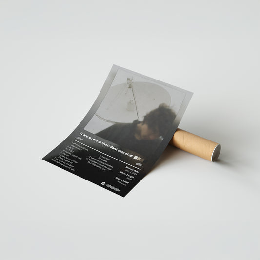 glaive i care so much that i dont care at all Album Poster