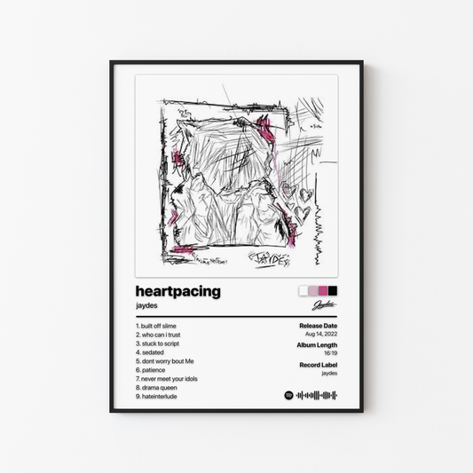 jaydes heartpacing Album Poster