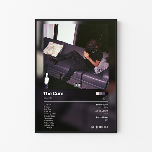 ohsxnta The Cure Album Poster