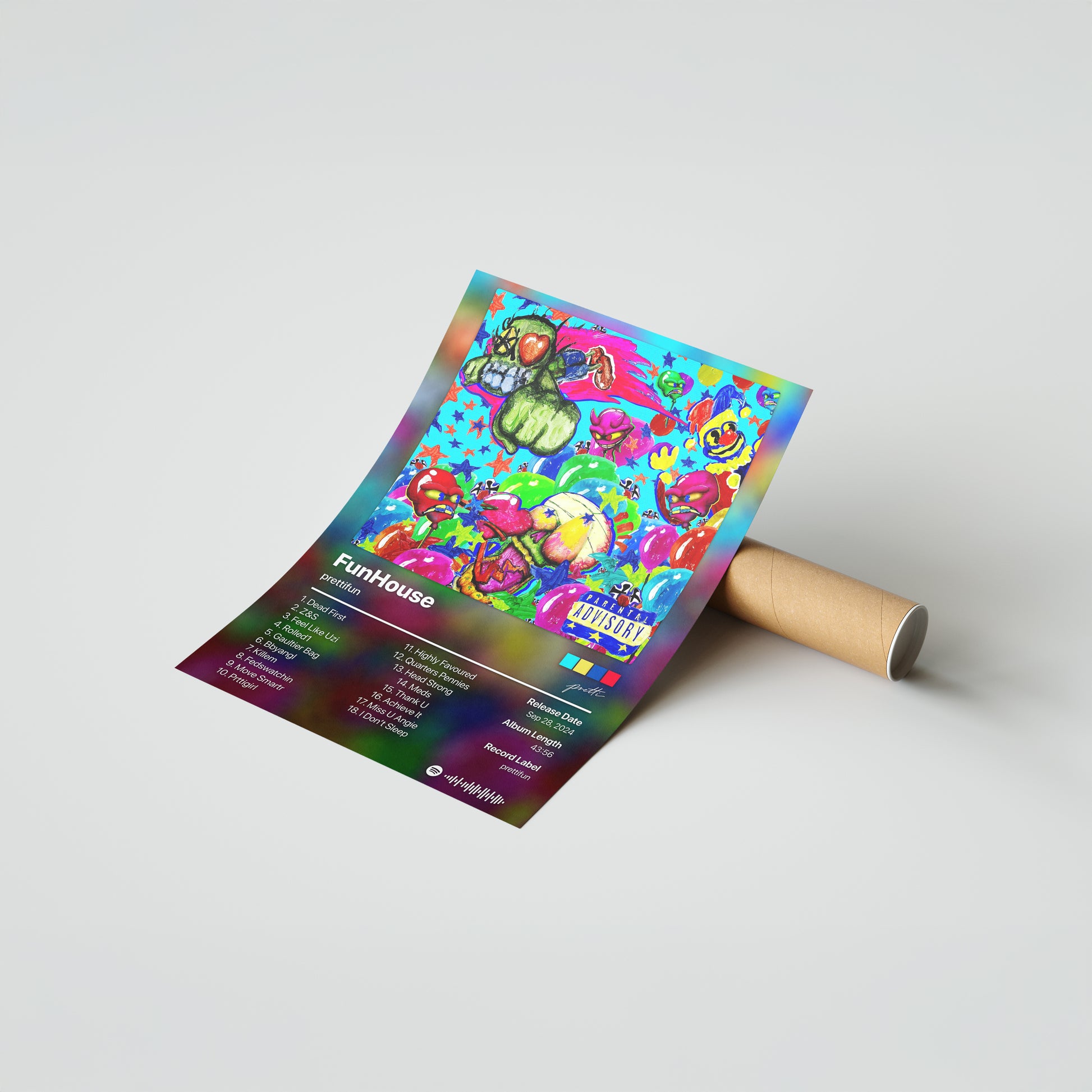 prettifun FunHouse Album Poster