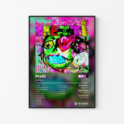 prettifun Pretti Album Poster