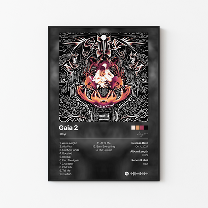 slayr Gaia 2 Album Poster
