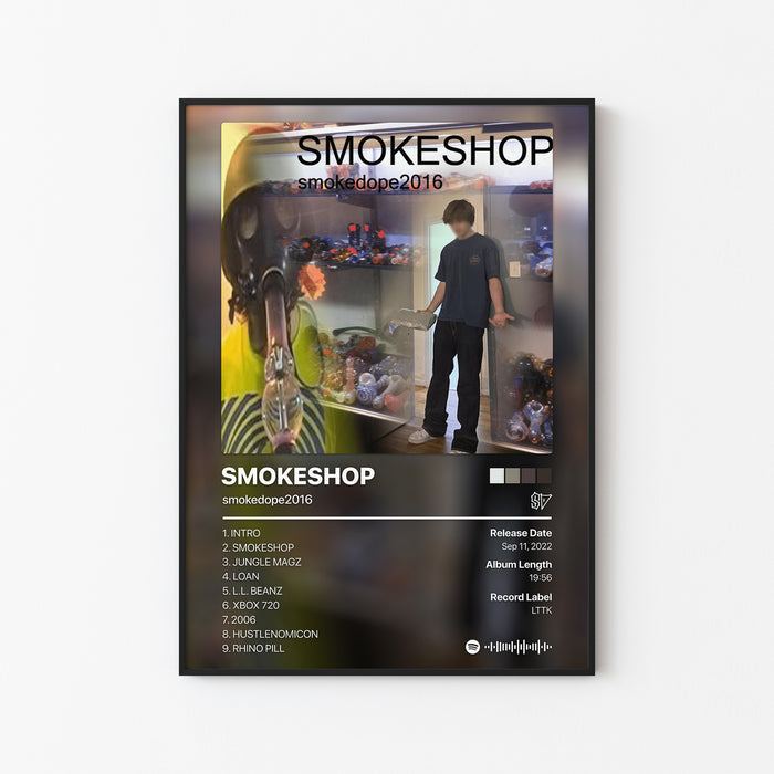 smokedope2016 SMOKESHOP Album Poster