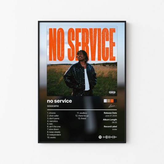 sosocamo no service Album Poster