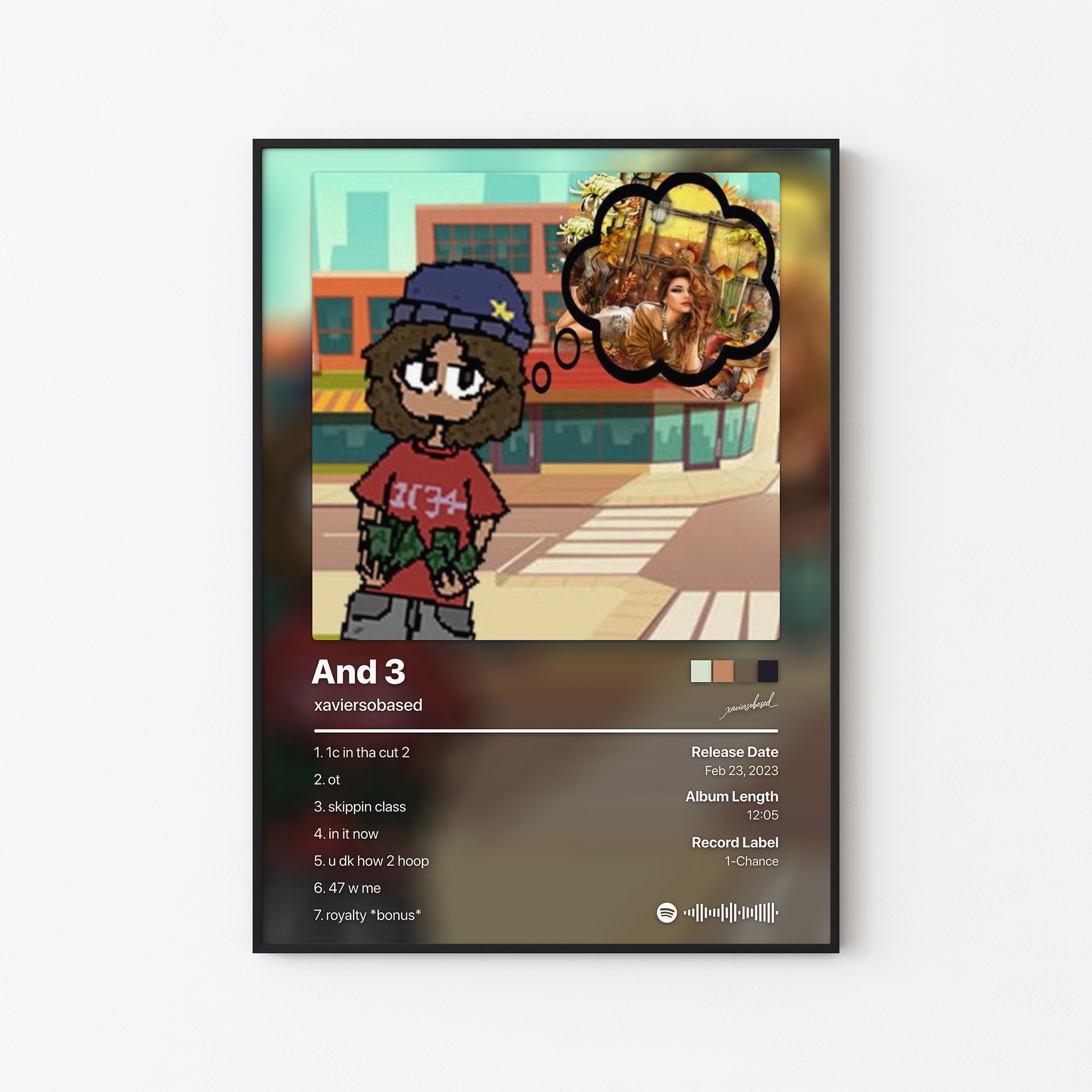 xaviersobased And 3 Album Poster