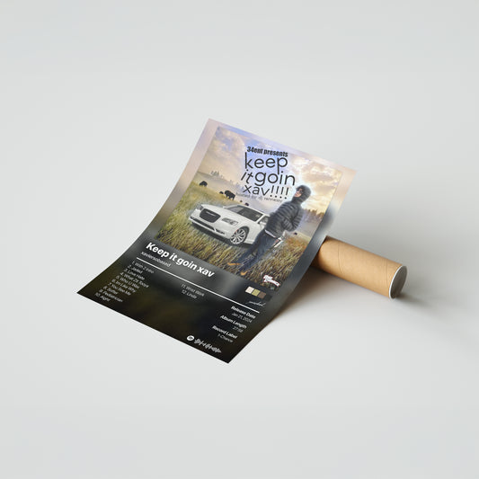 xaviersobased Keep it goin xav Album Poster
