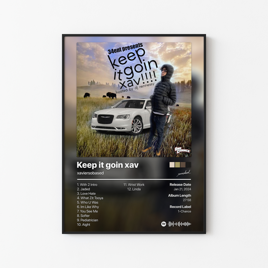 xaviersobased Keep it goin xav Album Poster