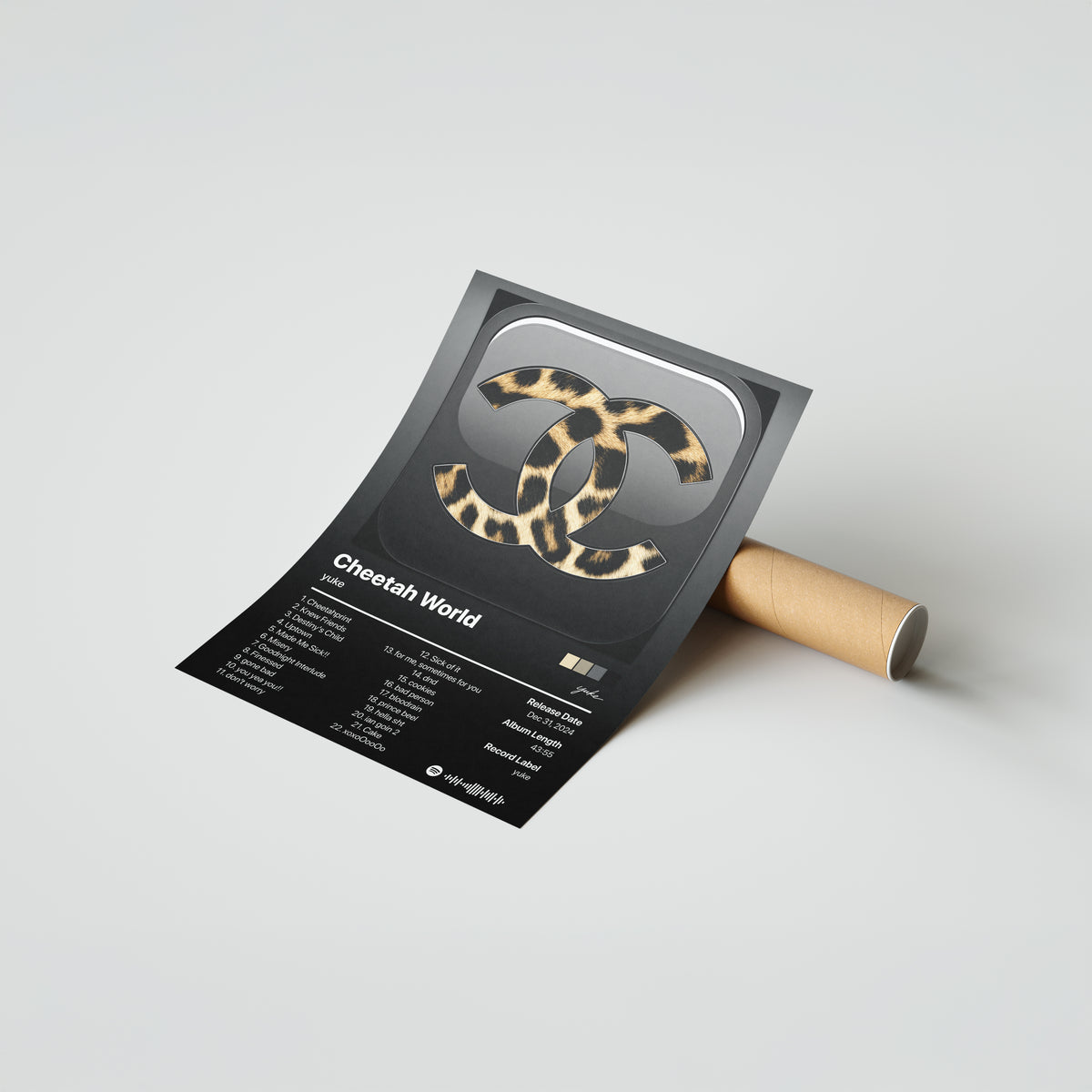 yuke Cheetah World (Deluxe) Album Poster