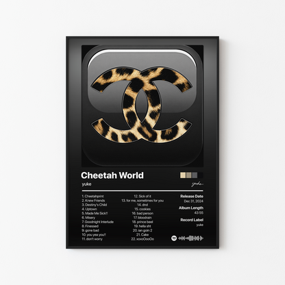 yuke Cheetah World (Deluxe) Album Poster