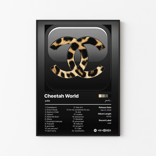 yuke Cheetah World (Deluxe) Album Poster