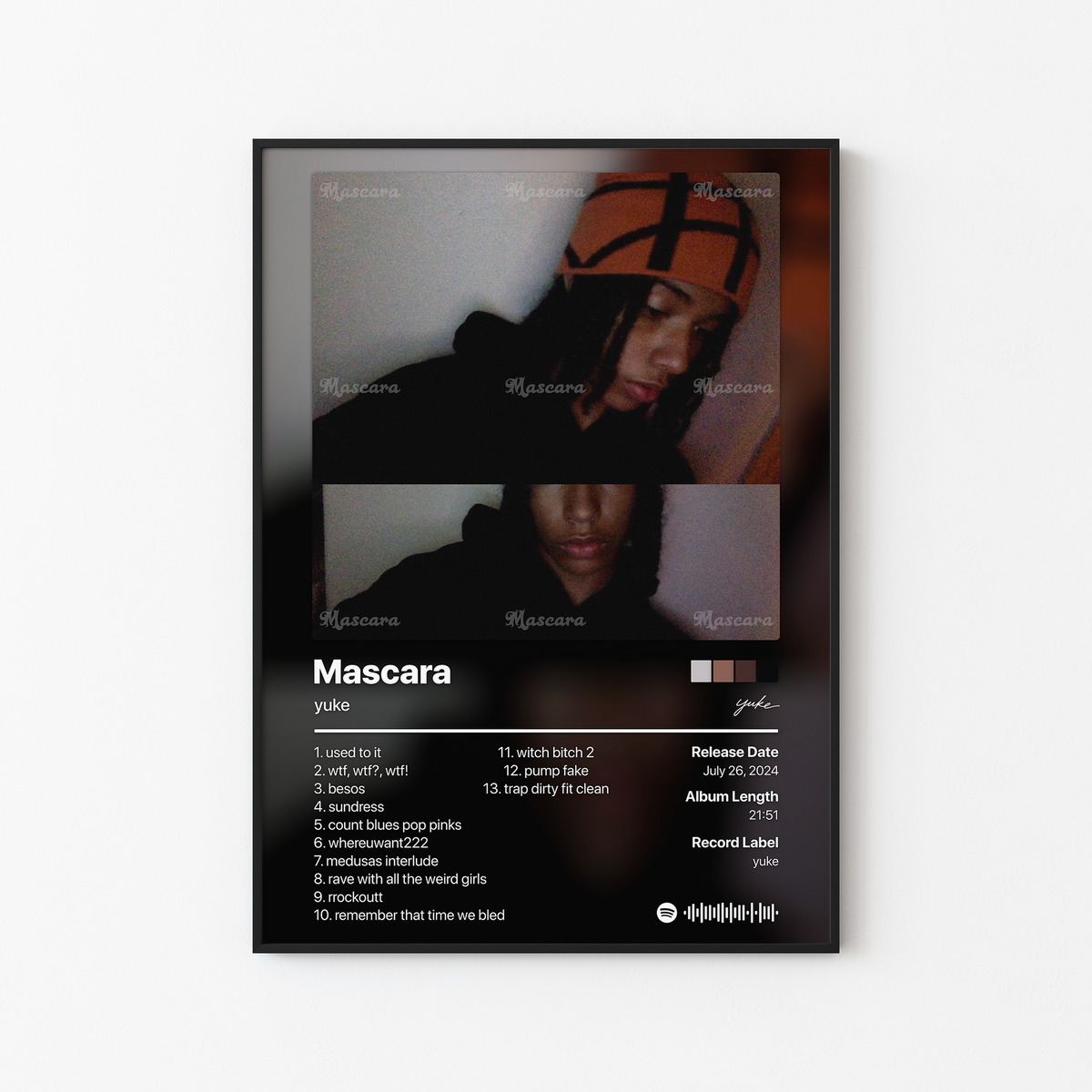 yuke Mascara Album Poster